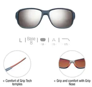 Окуляри JULBO 541 94 14 MONTEBIANCO 2 BLACK PLZ 3CF BL