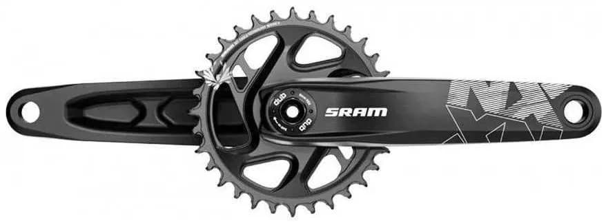 Шатуны SRAM NX Eagle DUB 12s 170 w Direct Mount 32t X-SYNC 2 Steel Chainring Black (DUB Cups/Bearings Not Included)
