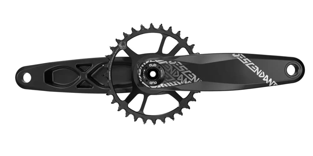 Шатуни TRUVATIV Descendant 6K Eagle DUB 12шв 175 Зірка 32t X-SYNC 2 Black