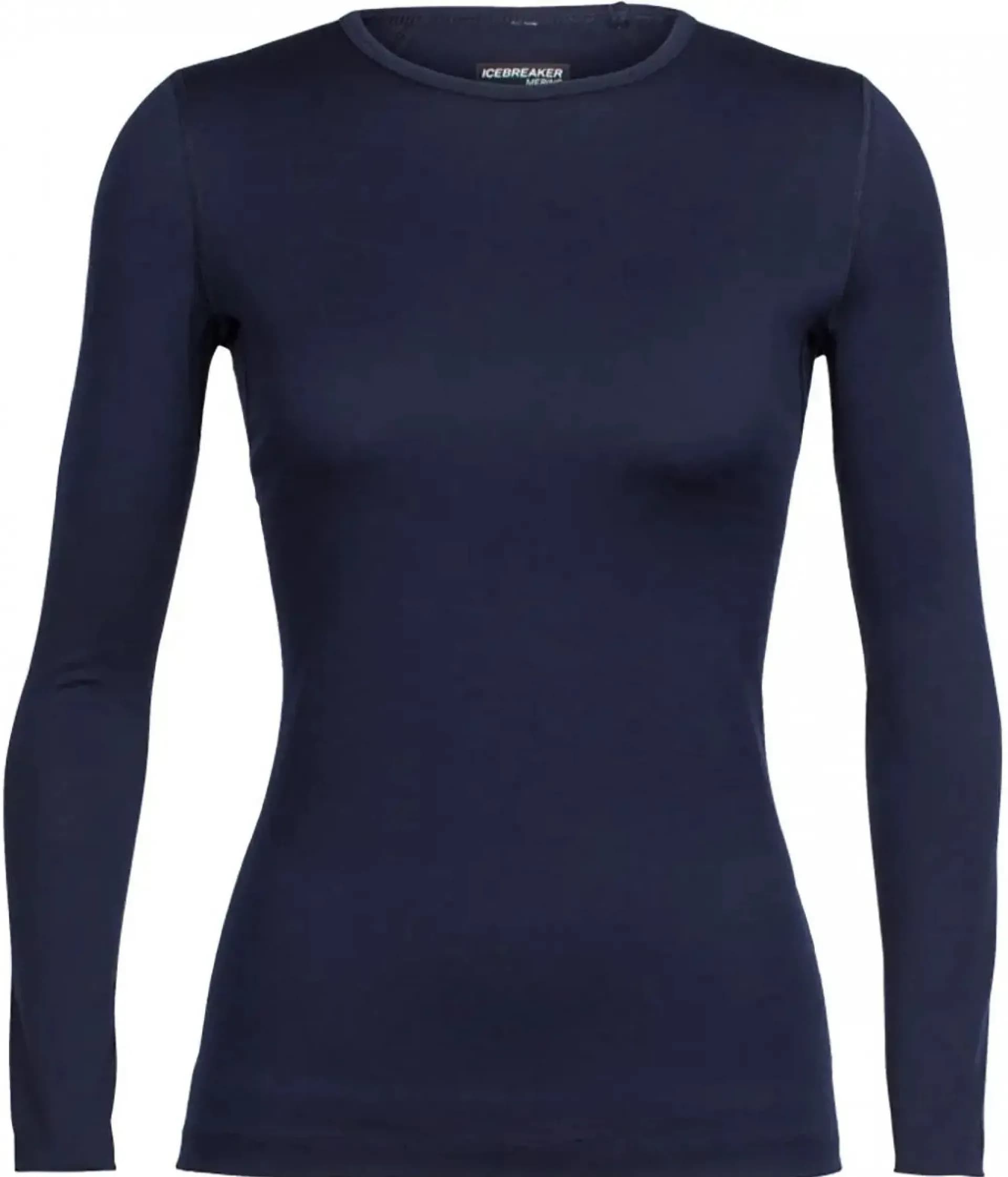 Термофутболка з довгим рукавом ICEBREAKER 200 Oasis LS Crewe / Midnight Navy S