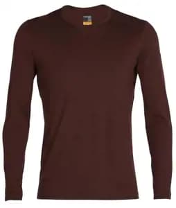 Термофутболка з довгим рукавом ICEBREAKER 200 Oasis LS Crewe MEN ESPRESSO S