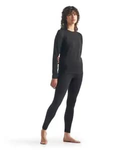 Термофутболка з довгим рукавом ICEBREAKER 200 Oasis LS Crewe WMN BLACK XS