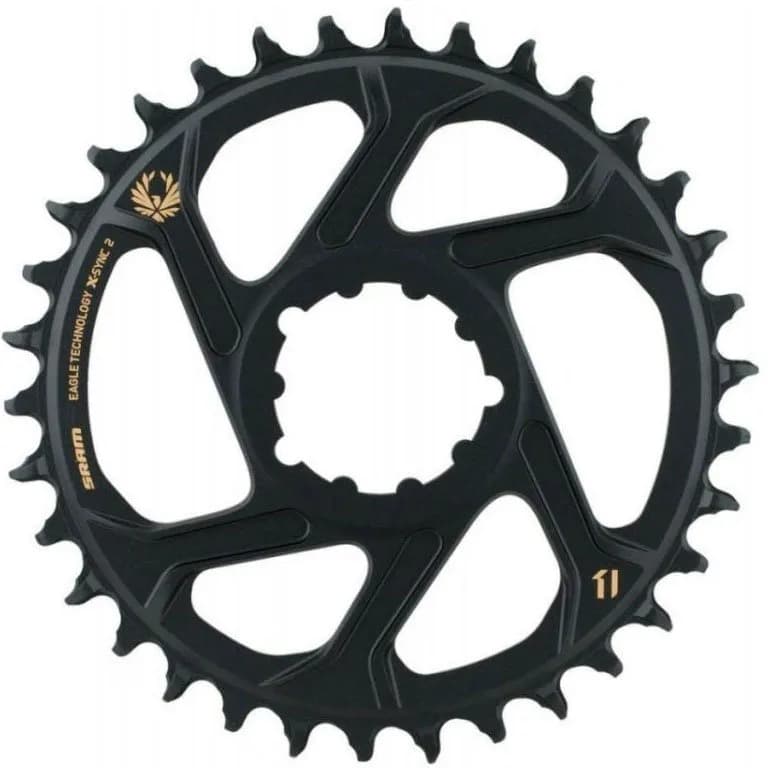 Зірка SRAM X-SYNC 2 34T Direct Mount 6mm Offset Alum Eagle Gold