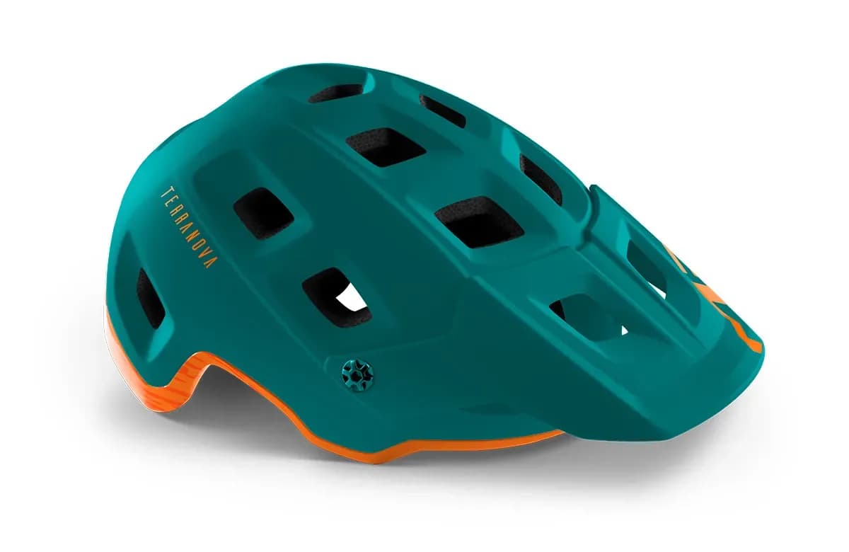 Шолом MET Terranova CE Alpine Green Orange | Matt Glossy S (52-56)