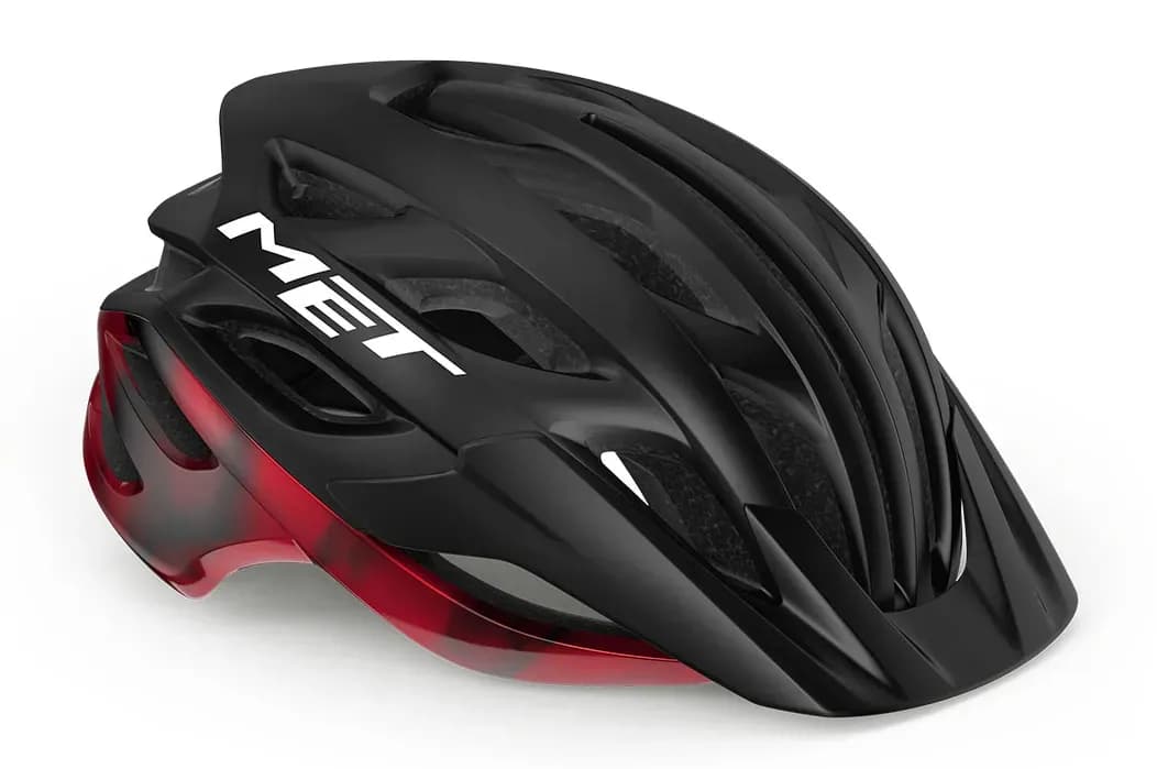 Шолом MET VELENO CE BLACK RED | MATT GLOSSY S (52-56)