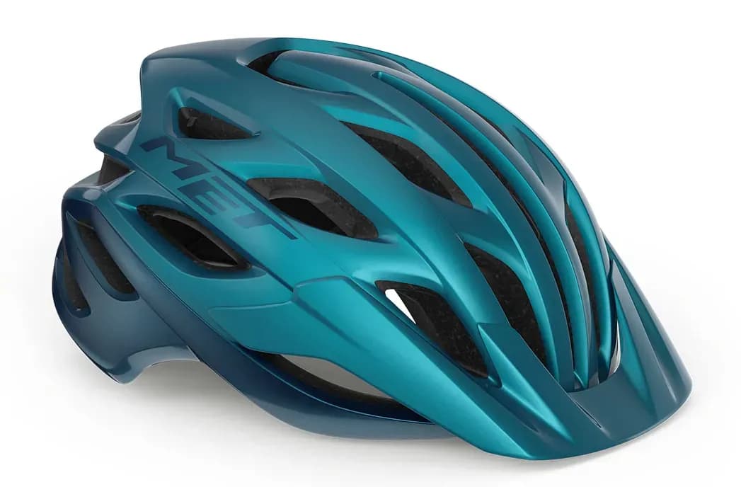 Шолом MET VELENO CE TEAL BLUE METALLIC | GLOSSY M (56-58)