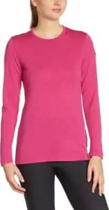 Термофутболка з довгим рукавом ICEBREAKER BF 260 Tech Top LS Crewe WMN magenta S