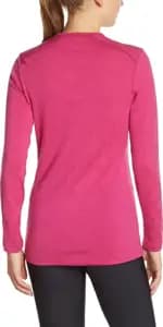 Термофутболка з довгим рукавом ICEBREAKER BF 260 Tech Top LS Crewe WMN magenta S