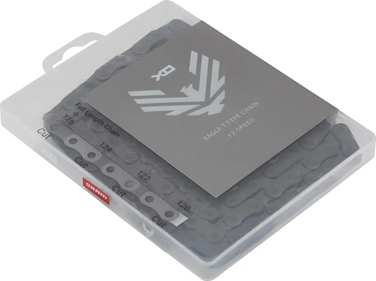 Ланцюг X0 T-TYPE EAGLE 126лнк. Чорний 12шв. 1шт NEW