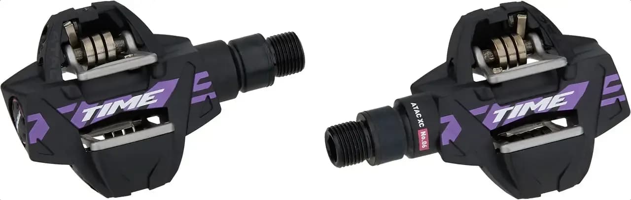 Педалі контактні TIME XC 6 BLACK PURPLE B1