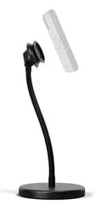 Підставка на стіл з рухомим штативом для кріплення телефона FIDLOCK VACUUM flex desk, чорний