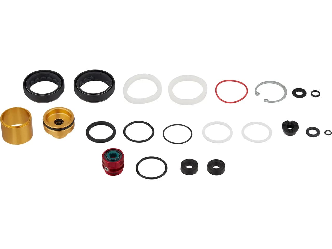 Сервісний набір RockShox 200 hour/1 YEAR SERVICE KIT (INCLUDES DUST SEALS, FOAM RINGS, O-RING SEALS, FA CHARGER DAMPER SEALHEAD, DEBONAIR+ SEALHEAD) - ZEB FLIGHT ATTENDANT A2+ (2022+)