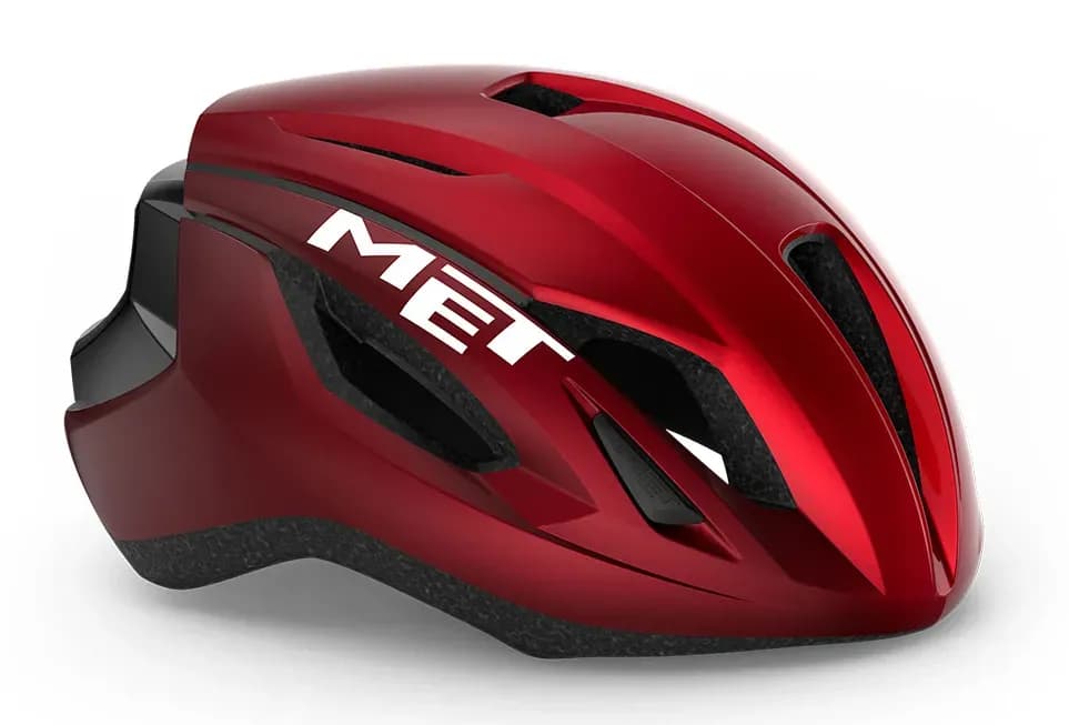 Шолом MET STRALE CE RED METALLIC | GLOSSY S (52-56)