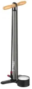 Підлоговий насос LEZYNE STEEL FLOOR DRIVE HV Манометр 3,5" Сріблястий матовий 100psi Y18
