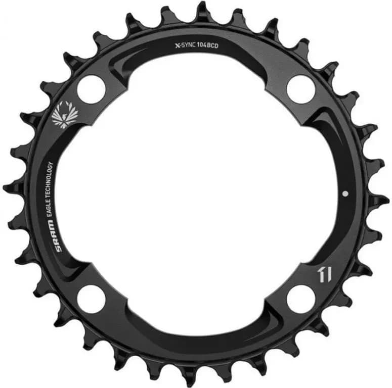 Зірка SRAM X-SYNC 2 36T 104 BCD Aluminum Eagle Black