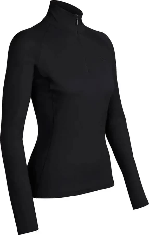 Термофутболка з довгим рукавом ICEBREAKER BF 150 LS Atlas WMN black XS