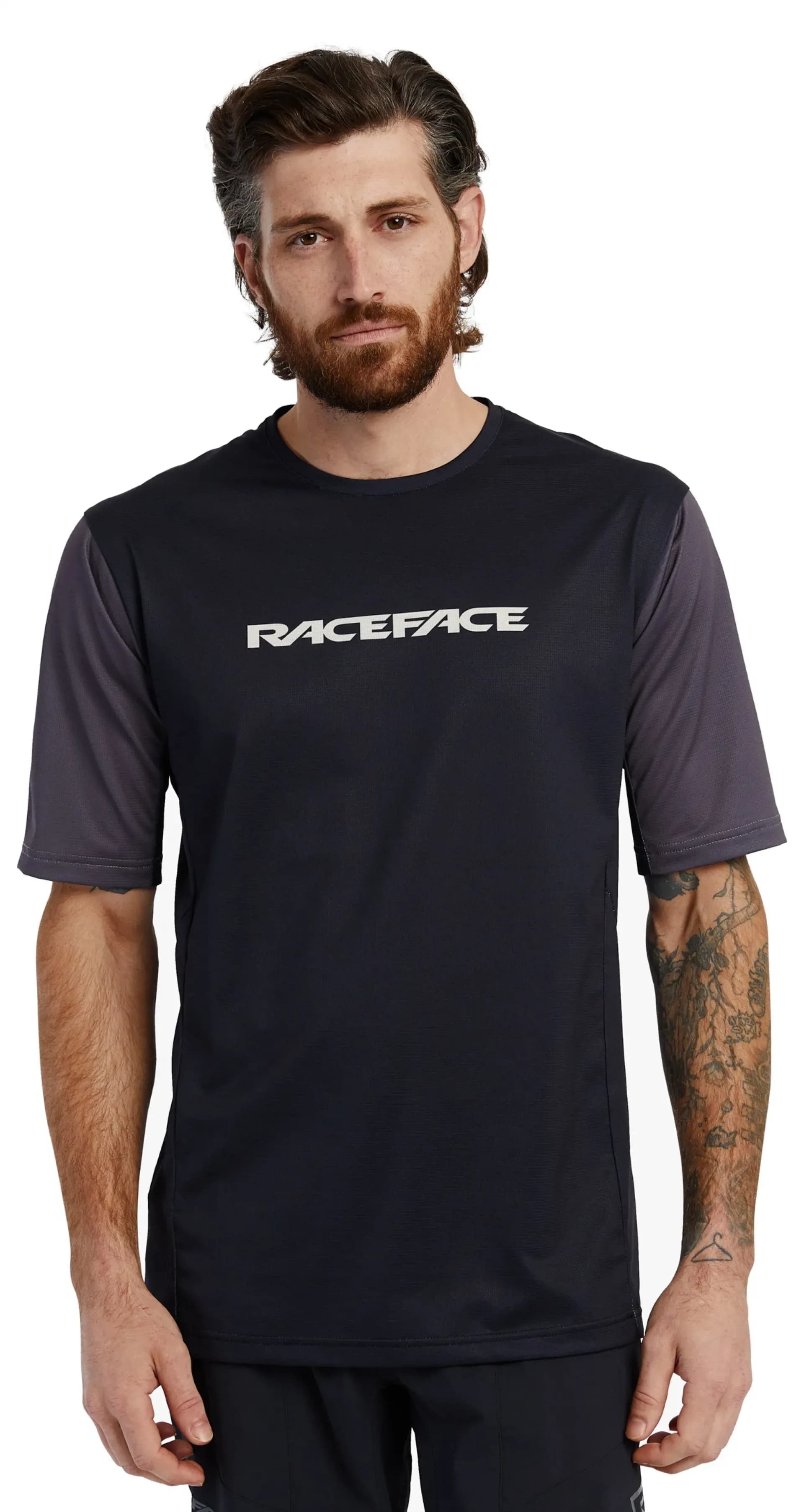 Велофутболка RACE FACE Indy SS Jersey-Charcoal-M