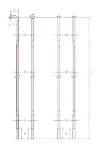 Шприхи DT SWISS Сhampion Straight pull 2.0 x 310мм х 100шт (Чорний)