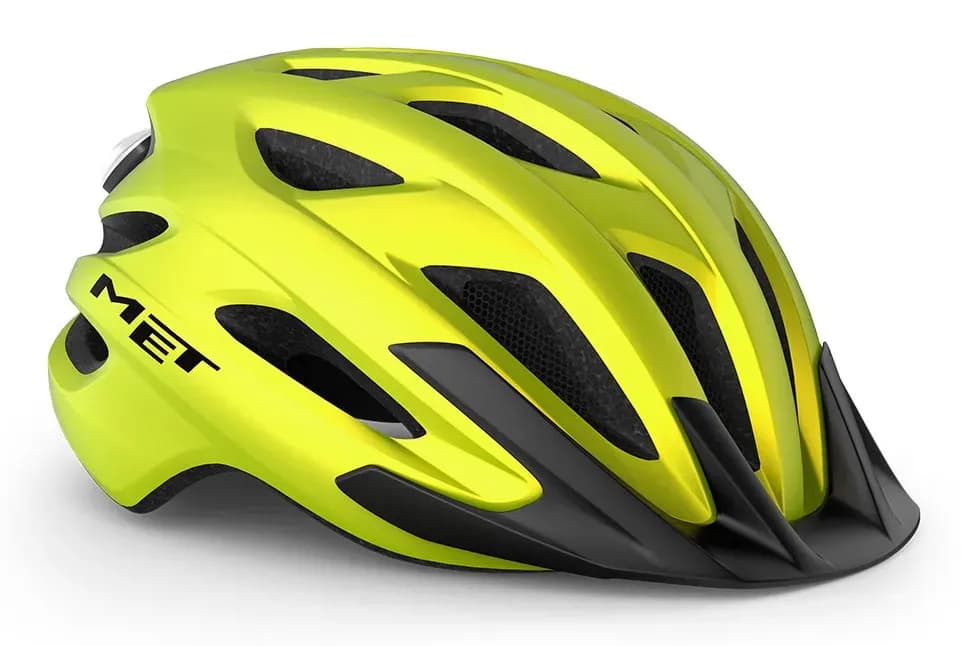 Шолом MET Crossover CE Lime Yellow Metallic | Matt XL (60-64)