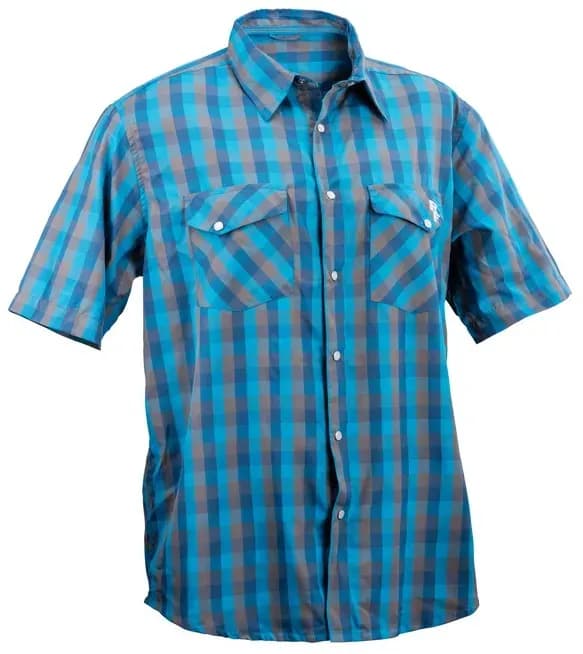 Сорочка RACE FACE SHOP SHIRT-BLUE/NAVY PLAID-L