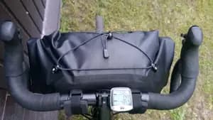 Сумка MERIDA TRAVEL BAG, BLACK/GREY ONE SIZE, VOLUME: 7.4L, DIA.33.5*L:63.5CM, MATERIAL: 210D RIPSTOP TPU
