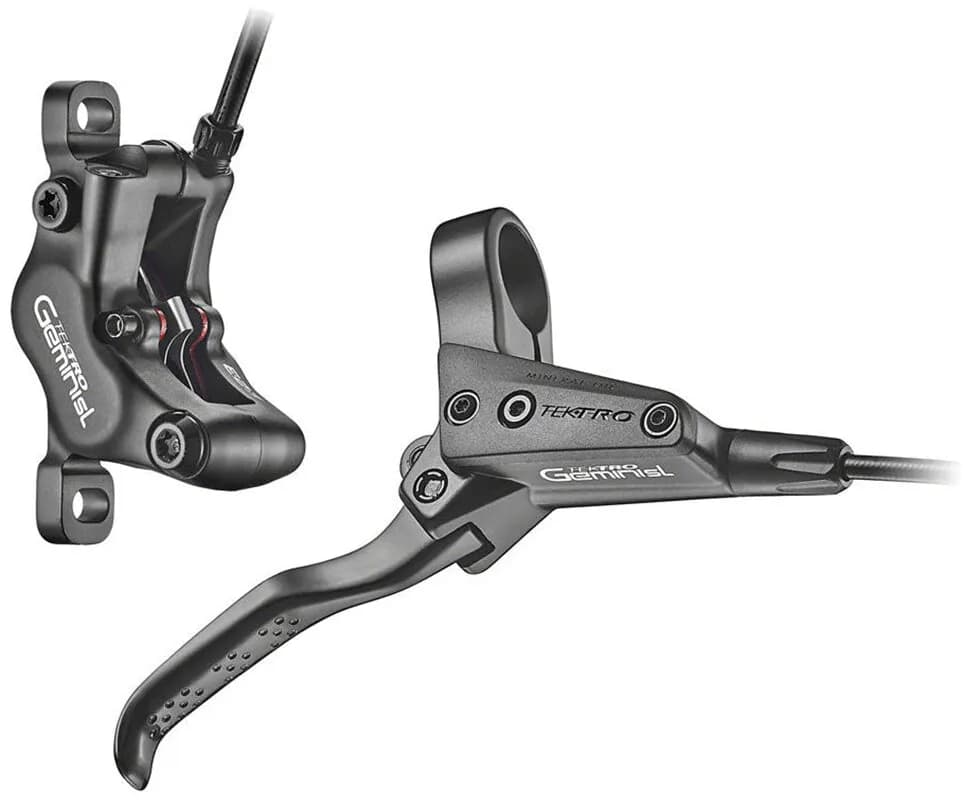 Дискові задні гідравлічні гальма з ручкою під 3 пальці TEKTRO HD-M535-R 4 поршня, 1900мм, чорний