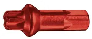 Ніпелі DT SWISS Алюміній 2.0 x 15мм х 100шт Squorx Pro Head RED