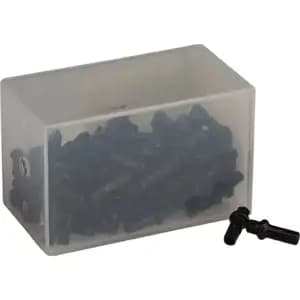 Ніпелі DT SWISS Алюміній 2.0 x 15мм х 100шт Squorx Pro Head BLACK