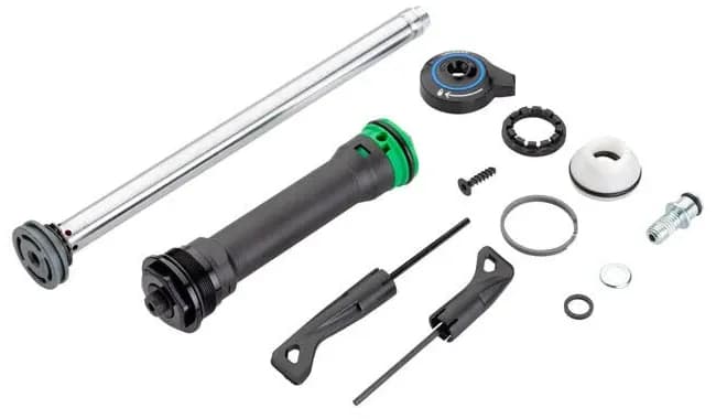 Демпфер в зборі RockShox FORK DAMPER ASSEMBLY - CROWN TURNKEY (THREAD PITCH 0.8MM) (INCLUDES RIGHT SIDE INTERNALS) - 27"/29" - JUDY SILVER A1+/ 30 SILVER A3+ (2018+)