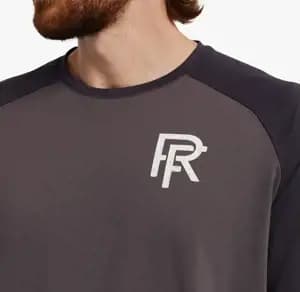 Велофутболка RACE FACE Commit 3/4 Tech Top-Charcoal-S