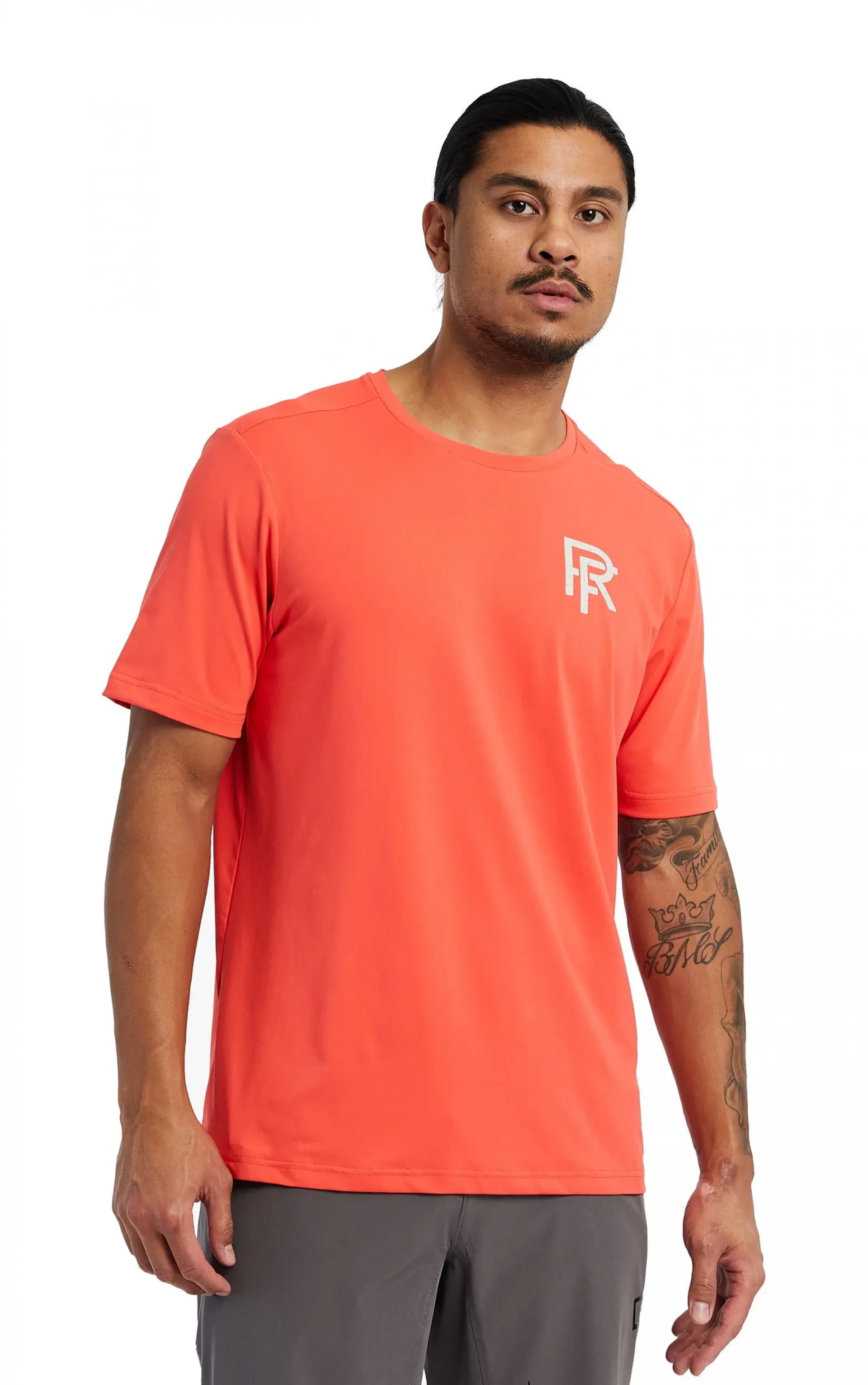 Велофутболка RACE FACE Commit SS Tech Top-Coral-M