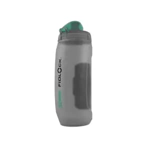 Антибактеріальна фляга з конектором та базою FIDLOCK TWIST bottle 590мл., прозорий / чорний