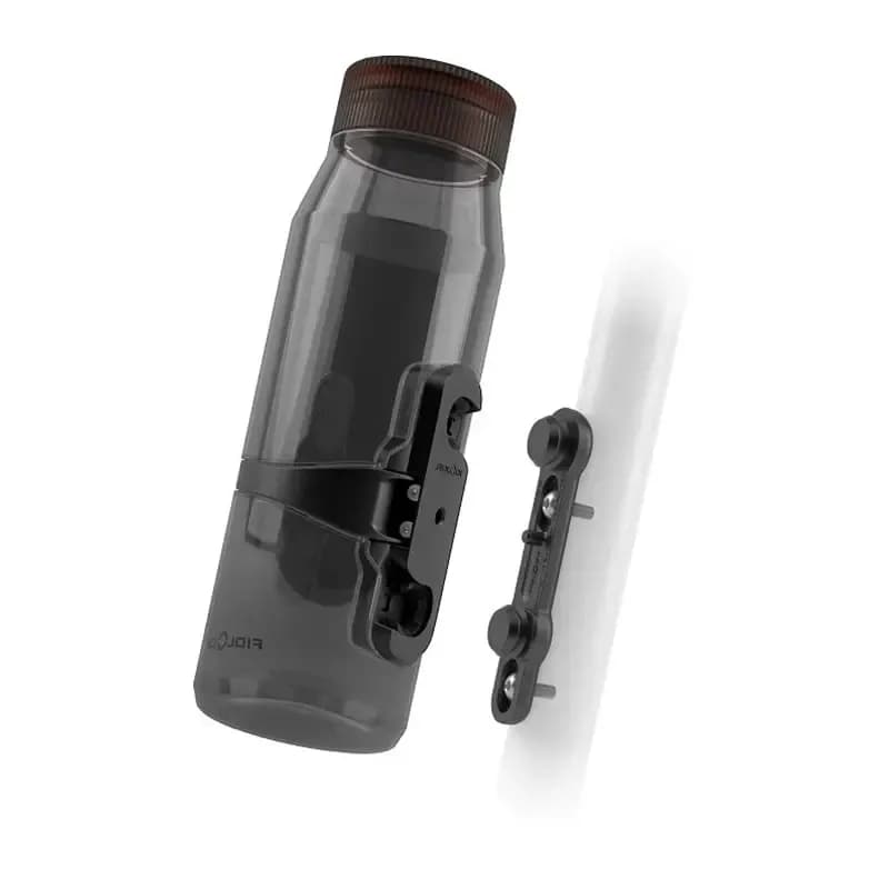 Фляга з конектором та базою FIDLOCK TWIST bottle 700мл., прозорий / чорний