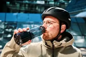 Фляга з конектором та базою FIDLOCK TWIST bottle 700мл., прозорий / чорний