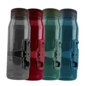 Фляга з конектором та базою FIDLOCK TWIST bottle 700мл., прозорий / чорний