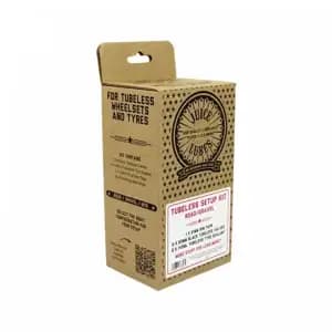 Набір безкамерки JUICE LUBES XC/Gravel/Urban, 25mm Tape, 48mm Valves, 280ml Sealant