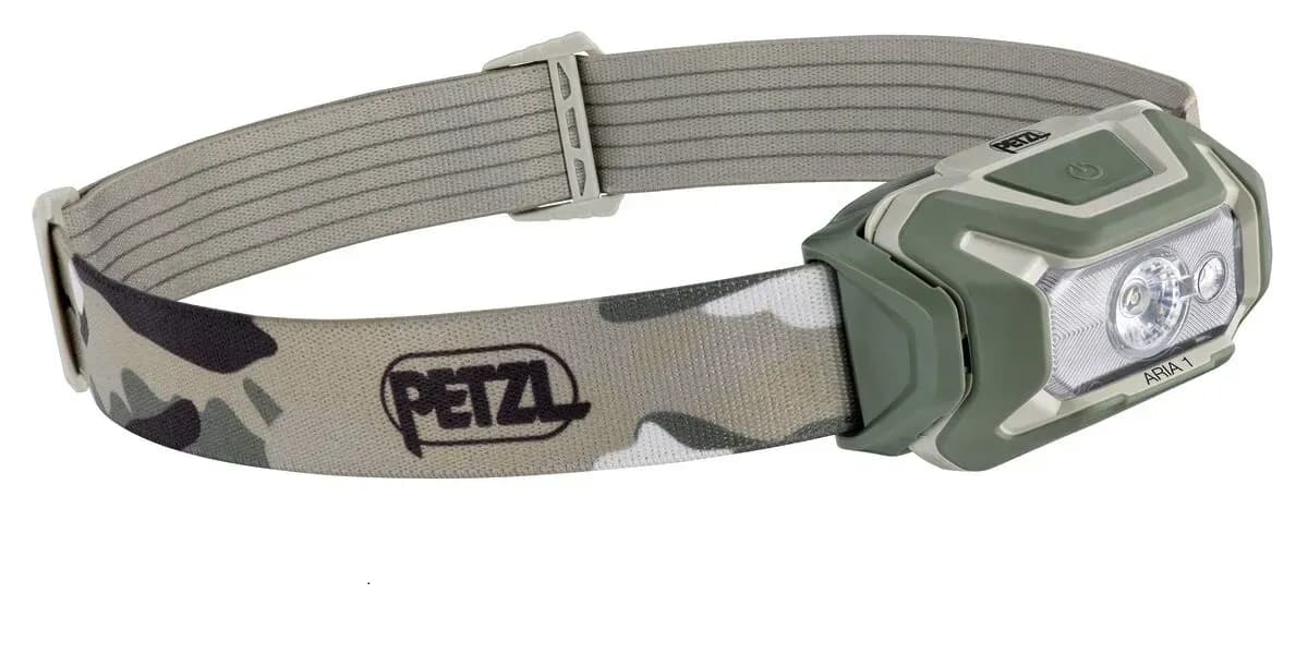 Налобний ліхтар PETZL ARIA 1 RGB CAMO