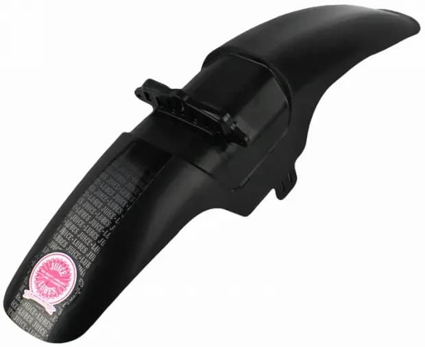 Крило JUICE LUBES, Mudhugger EVO Bolt-On, LONG, Default fitting for FOX, BLACK