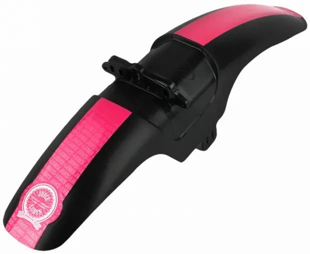 Крило JUICE LUBES, Mudhugger EVO Bolt-On, LONG, Default fitting for FOX, PINK