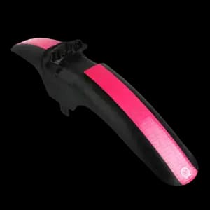 Крило JUICE LUBES, Mudhugger EVO Bolt-On, LONG, Default fitting for FOX, PINK