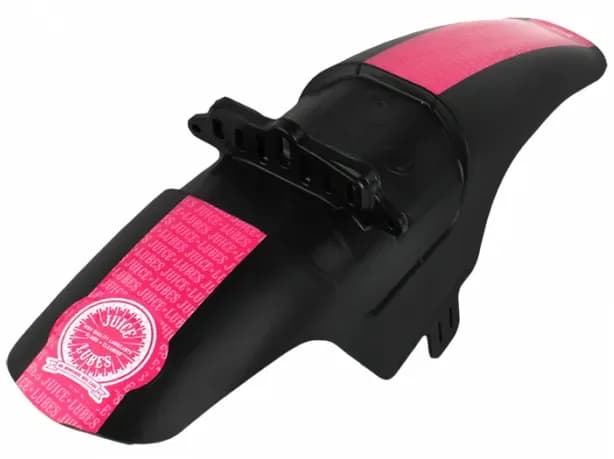 Крило JUICE LUBES, Mudhugger EVO Bolt-On, SHORTY, Default fitting for FOX, PINK