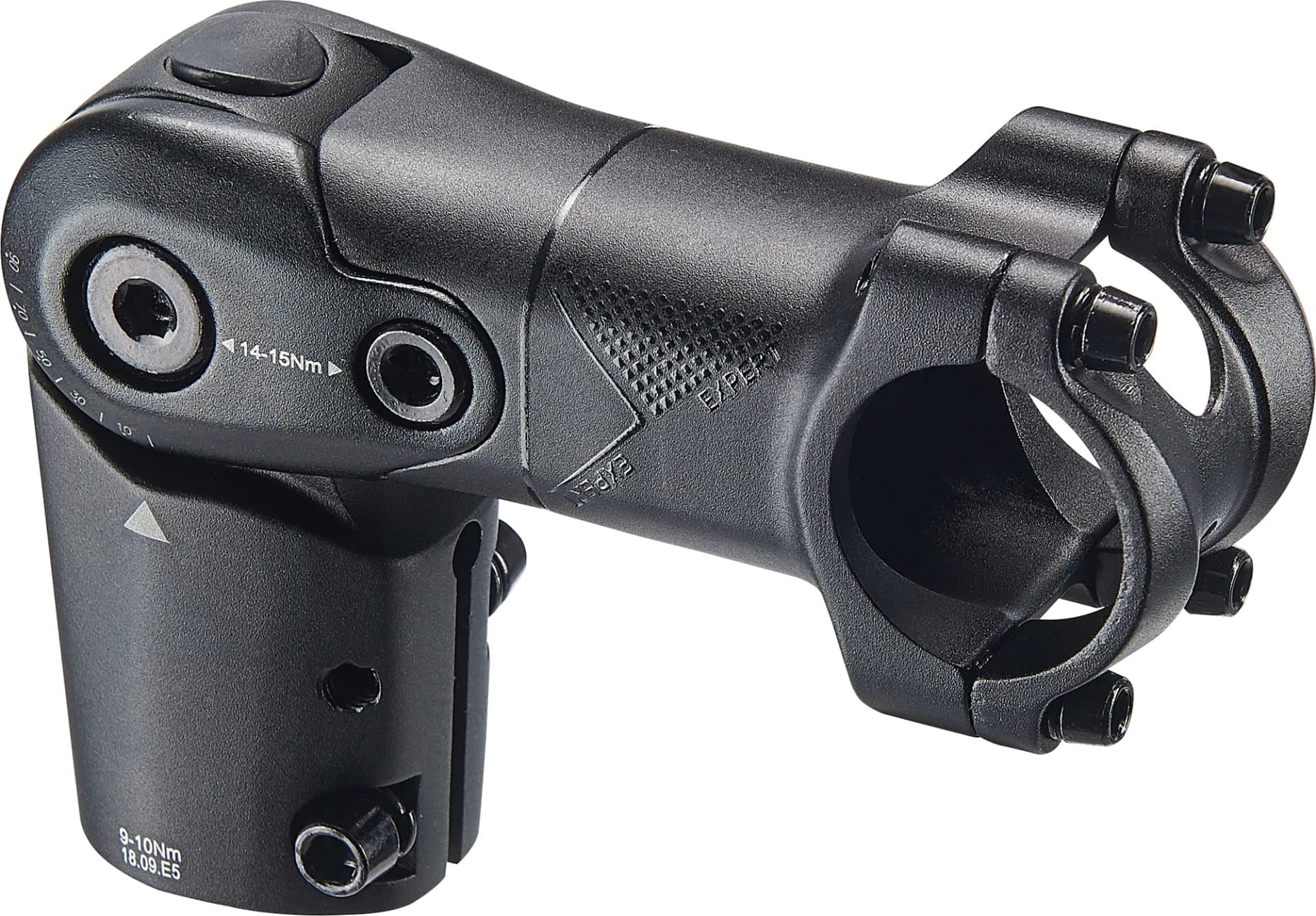 Винос MERIDA Expert TK Black, 31.8 mm, 90 mm, Angle: 0° to +90°, Alloy eSPRESSO CITY/TK size XS-M