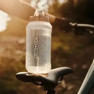 Фляга з конектором та базою FIDLOCK TWIST bottle 750мл., прозорий / білий