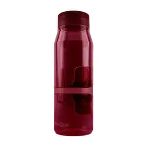 Фляга з конектором FIDLOCK TWIST single bottle 700мл., прозорий / червоний