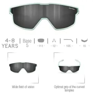 Окуляри JULBO 560 10 32 FURY MINI BLEU TRANS/SP3 FUME