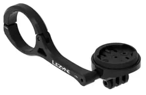 Кріплення переднього світла та комп'ютера LEZYNE GARMIN/WAHOO GPS FORWARD MOUNT під стандарт Go-pro Чорний Y18