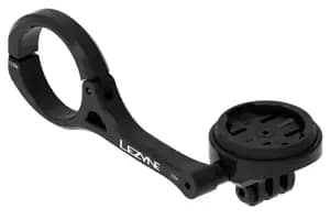 Кріплення переднього світла та комп'ютера LEZYNE GARMIN/WAHOO GPS FORWARD MOUNT під стандарт Go-pro Чорний Y18