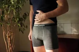 Труси ICEBREAKER Anatomica Boxers Mens Gritstone HTHR S