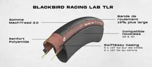 Покришка Hutchinson BLACKBIRD 700X26 TS TT NR