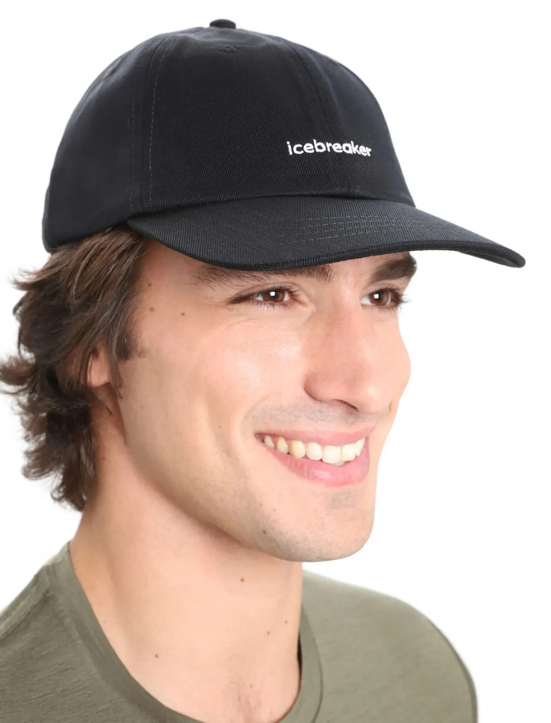 Кепка ICEBREAKER 6 Panel Hat UNI BLACK OS